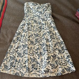 Strapless A-Line Dress